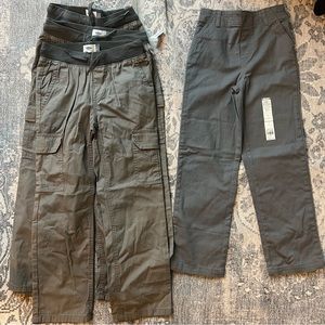 Four pairs of Boys gray pants NWT